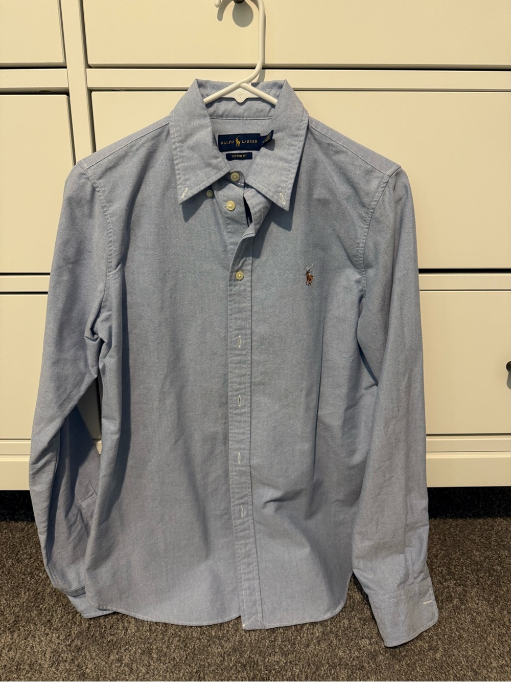 Ralph Lauren Pale Blue Classic Oxford Shirt - Picture 2 of 4